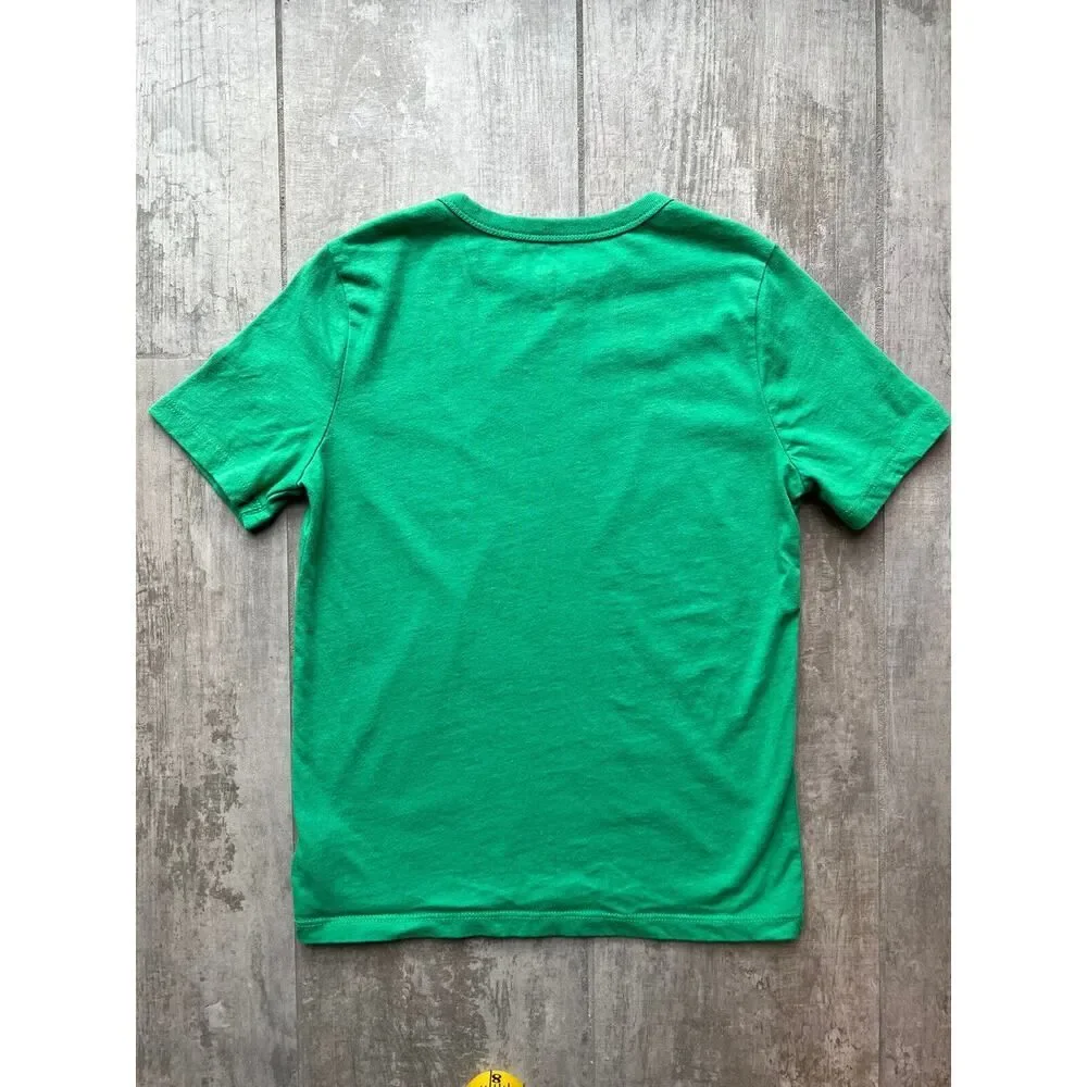 Gap Kids Shamrock & Roll Graphic T-Shirt St Patricks Paddys Pattys Day S 6-7